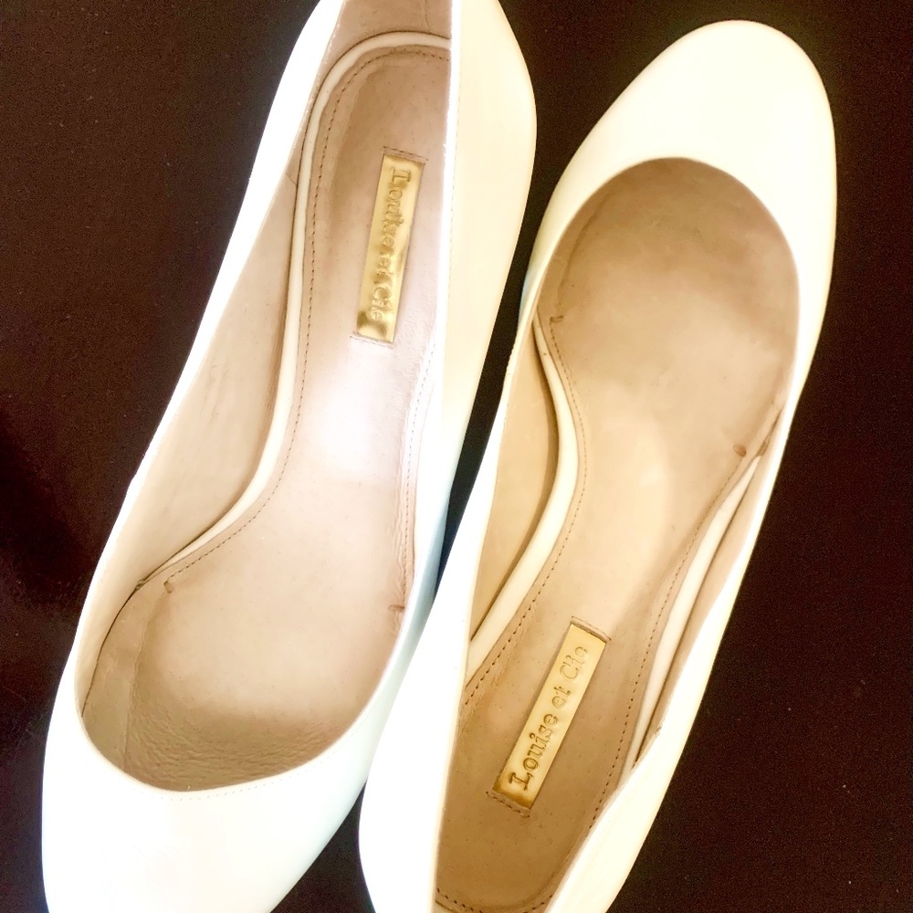 New White with Short Heel